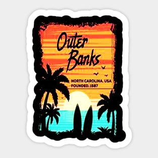 Outer Banks North Carolina Sticker